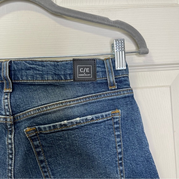 C/E by Current/Elliott Women’s Mid Rise Mid Wash Skinny Jeans Sz 25 - Picture 3 of 8